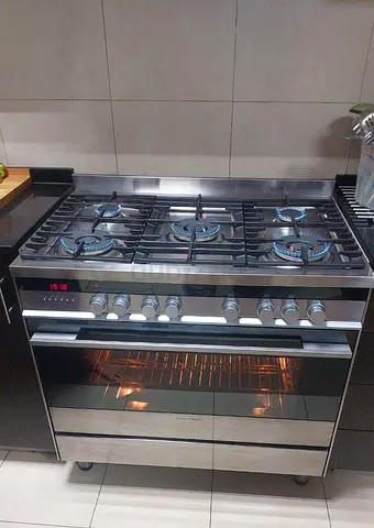 Free Delivery- Fisher Paykel 2in1 TOP Gass Oven Electric Cooking Range 90x60 CM
