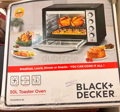 BLACK+DECKER Electric Oven Toaster Grill (OTG) 50 Litr
