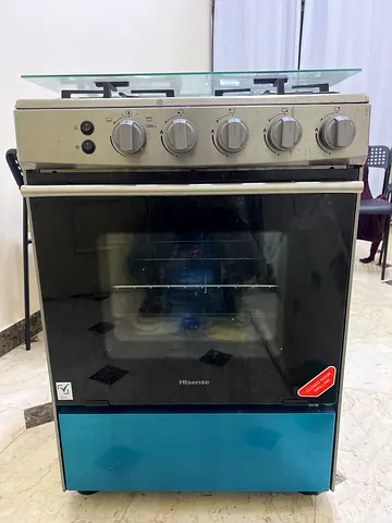 Used Hisense Freestanding Gas Cooker with Oven - Excellent Working Condition