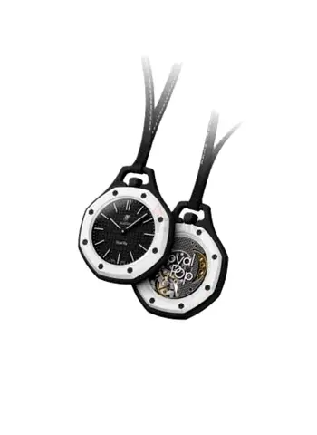 AP X Swatch Master Copy 1 mens pendant pocket-style watches on leather cords