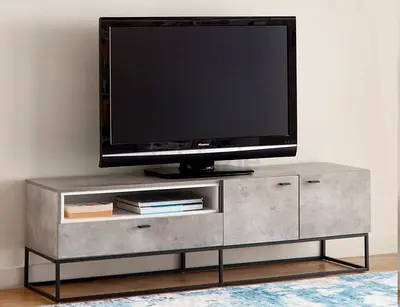 3 pieces || Modern Industrial Living Room Set