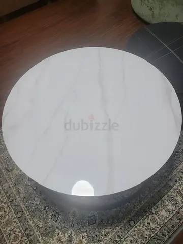 Marble top Moon centre tables