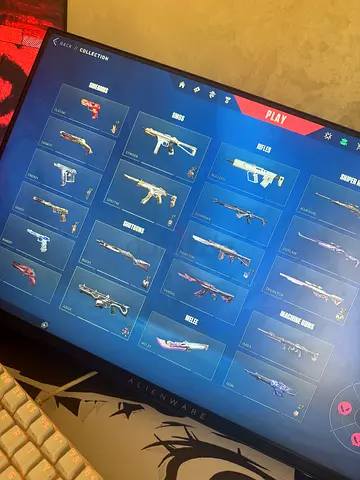 Valorant account lvl 141 semi stacked