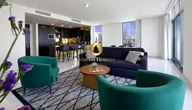 Furnished 3BR | Burj Khalifa View | All Inclusive