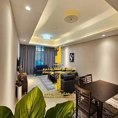 ✨ Luxury apartment for monthly rent, one bedroom and a hall with an open view, fully furnished wit