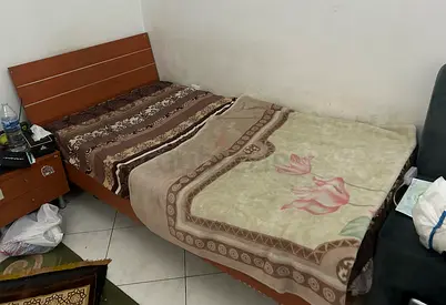 2 Wooden Bed Frames with Medical Mattresses (195 × 50 cm)