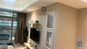 A room and a hall ready for immediate living in Ajman The apartment with very luxurious finishes and