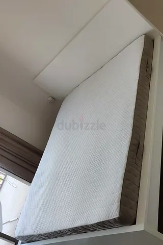 Ikea King size bed with mattress available in perfect condition