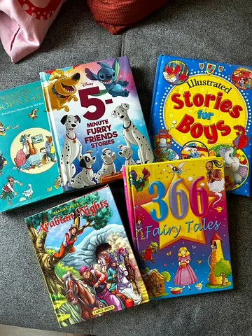 Books in English for the age 3 - until independent reading