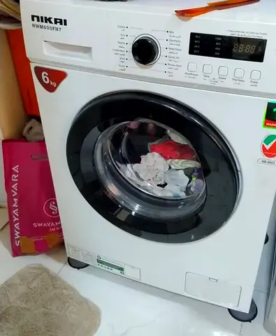 Nikai 6kg Front Load Washing Machine - Good Working Condition-Urgent