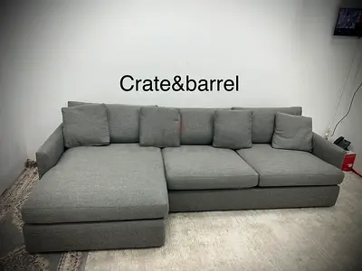 Looks brand new cratebarrel sofa