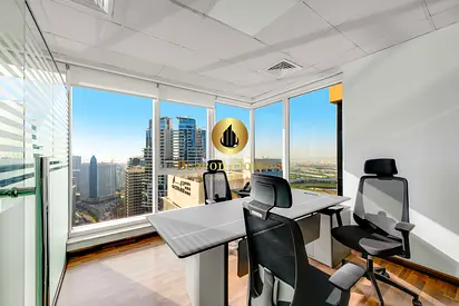 Burj View Office | High Floor | Fitted & Furnished