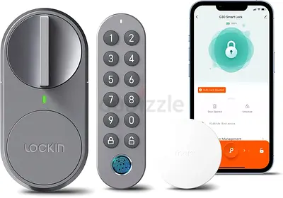 Lockin Smart Door Lock G30 with Keypad Pro, WiFi  App Control, Auto-Lock, Alexa  Google Compatible