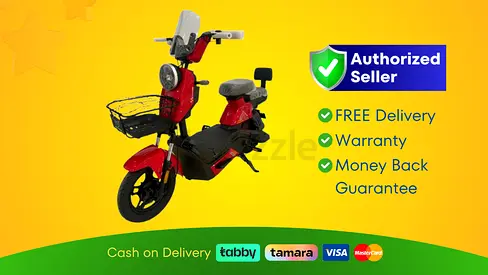 Wind Horse Electric Scooter 500W 45KM Range 40KM Speed, M6 - Red | Brand New | 06 Month Warranty | F