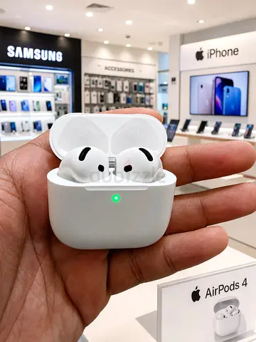 Apple airpods 4 very light used Still in warranty only airpods warranty this 2027 April fixed price