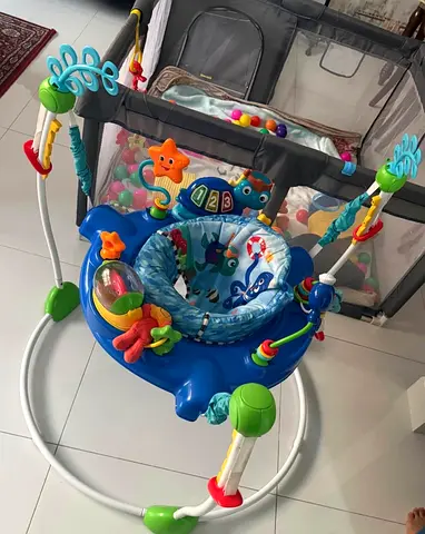 Baby Jumper Activity Center - Ocean Theme, Excellent Condition