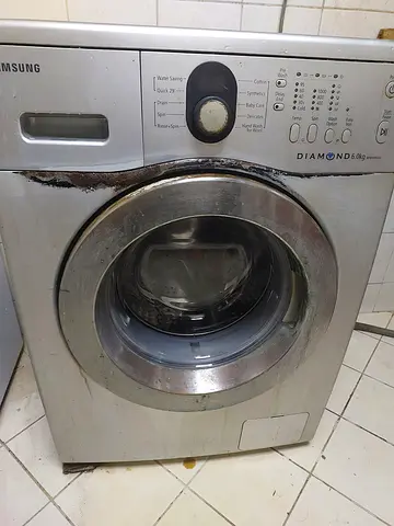 Samsung front load washing machine - used, needs minor repair