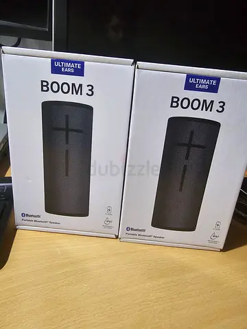 Pair of Ultimate Ears BOOM 3 Bluetooth Speakers (Perfect condition)