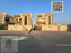 For sale, a villa in Ajman Al Helio, 4 master rooms, a Majles room, a hall, and a maid’s room, fre