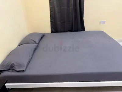 Ikea Steel Bed with Foam Mattress Queen Size 200 x 160cm