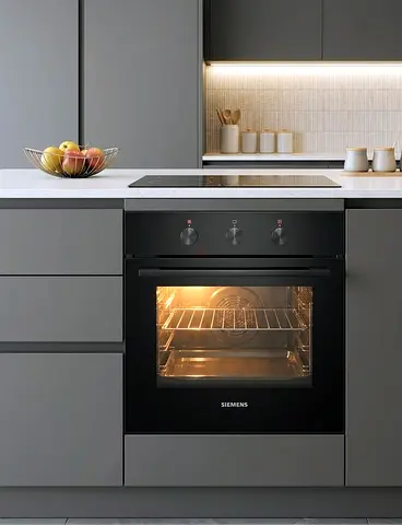 Siemens Latest Model Black 60cm Built-In Electric Oven – Premium German Engineering
