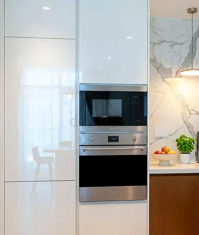 SMEG New Model 60cm Built-In Electric Oven  Microwave Set – Premium Italian Design
