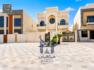 Luxury Classic 5BR Villa for Sale in Al Helio 1, Ajman | Near Mosque | Spacious Outdoor Majlis | Registration Fees Included