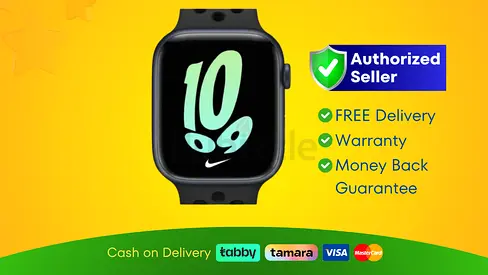 Watch Series 7 Nike Aluminium 45MM | Brand New | 01 Month Warranty | FREE Delivery