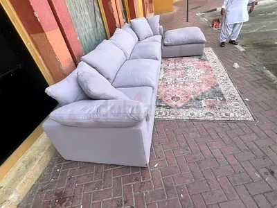 Marina home Luscious Original feather filled Sofa Gray