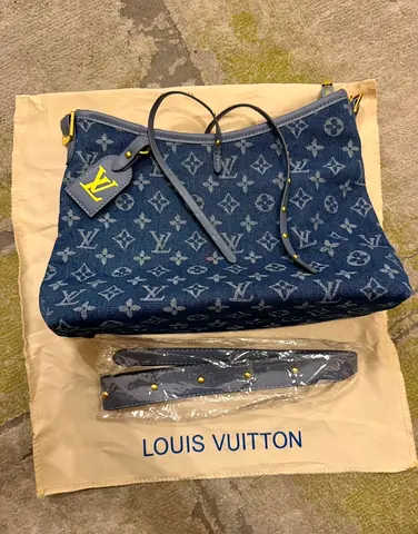 Louis vuitton Carryall denim women bag