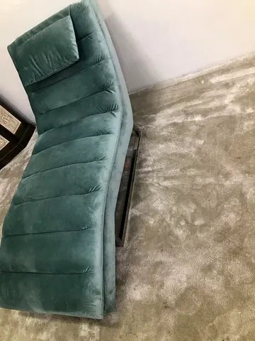 Felix velvet chaise sofa