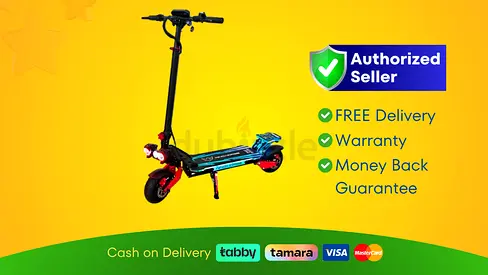 Wind Horse Electric Scooter 3600W 65KM Range 80KM Speed, H8 - Red | Brand New | 06 Month Warranty |