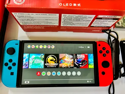 Like-New Nintendo Switch OLED - Extended Warranty + 512GB SD  Games