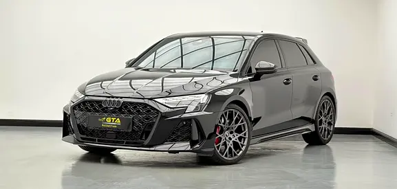 2025 Audi RS3 Quattro, Oct/2030 Audi Warranty + Service Contract, Full Audi Service History, GCC