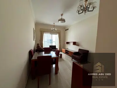 Distinctive furnished 1BHK for annual rent in Al Jurf 2 - Ajman | Master BR| 2 bathrooms | Balcony | Built-in wardrobes | Spacious | 4 installments |