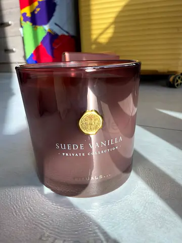 Rituals Suede Vanilla Scented Candle - Brand New