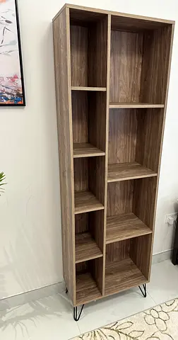 Modern Wooden Bookcase – Excellent Condition