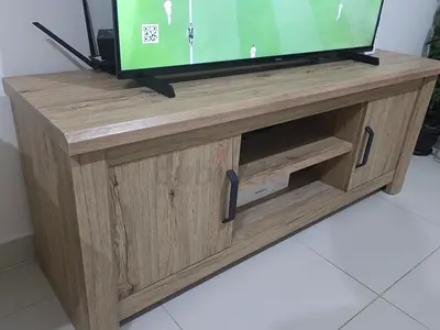 TV Table + Coffee Table - Excellent Condition, Oak Wood