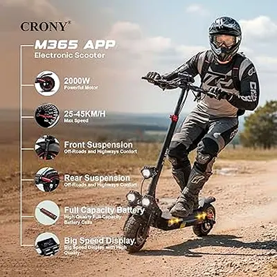 🛴 Kroni T4 Electric Scooter – 2000W | Like New, Barely Used!
