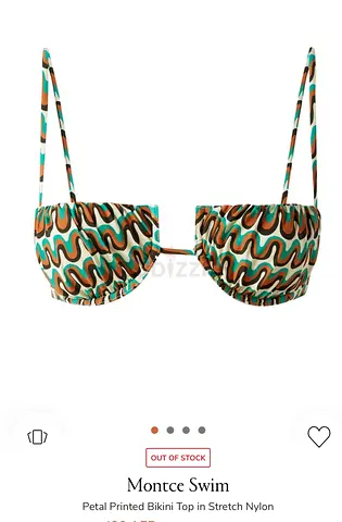 Montce Swim Printed Bikini Set + Matching Sarong