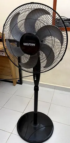 Krypton Stand Fan - 3-Speed, Oscillating, Good Condition
