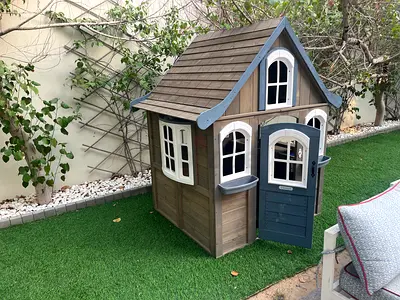 Wooden playhouse