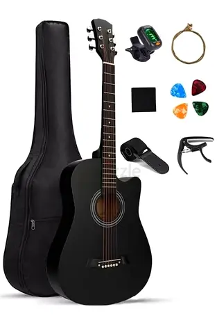 Acoustic Guitar Set with Gig Bag and Accessories