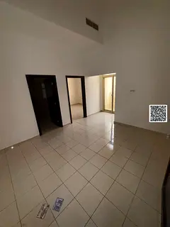 For annual rent in Ajman, Al Muwaihat 2 ✨ One bedroom and living room with a balcony, spacious are