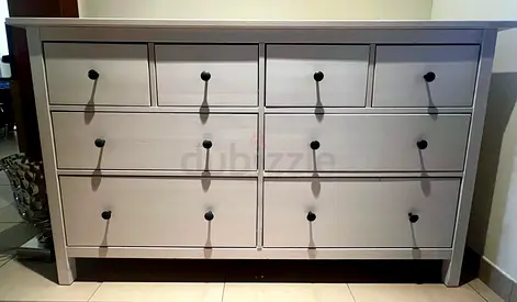 Solid Pine IKEA Hemnes Chest of Drawers