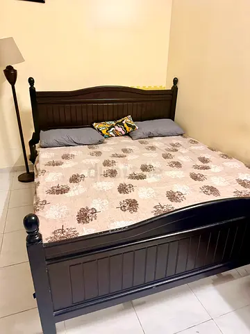 Bed and mattress- King size