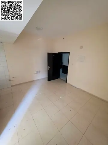 For annual rent | Strategic location | Studio with balcony | Al Nuaimiya 2, Ajman | Close to Kuwait
