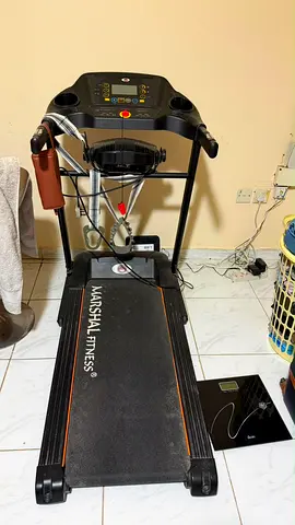 Used Marshall Fitness Treadmill - Compact Home Running Machine-working good