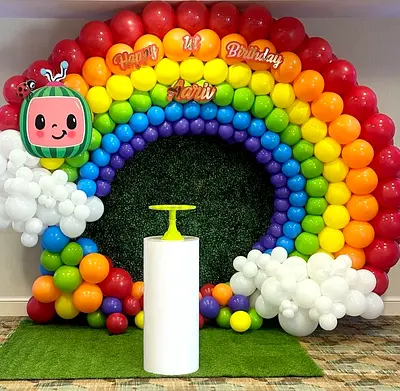 Balloons decorations services Available