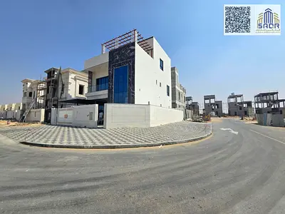 فيلا كورنرمودرن شامل رسوم موقع مميز
